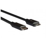 AQ KCK USB 3.1C samec - micro USB samec 1,8 m