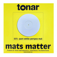 tonar Pure White perspex mat  Bílá