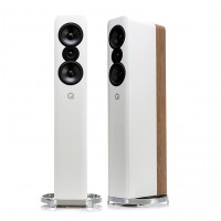 Q Acoustics Concept 500 Gloss White / Light Oak