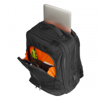 UDG Ultimate Backpack Slim Black/Orange inside