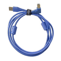 UDG Ultimate Audio Cable USB 2.0 A-B Blue Angled 1m