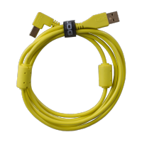 UDG Ultimate Audio Cable USB 2.0 A-B Yellow Angled 1m