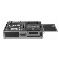 UDG Ultimate Flight Case Scratch Silver Plus (Laptop shelf & wheels)