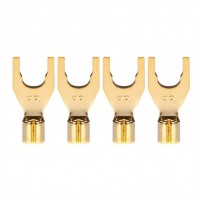 Audioquest SureGrip -Spade G - P-10M Gold Spade set 4 ks