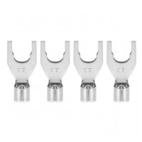 Audioquest SureGrip -Spade S - P-10M Silver Spade set 4 ks