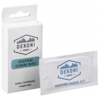 DEKONI AUDIO Headphone Wipes 10 Pack