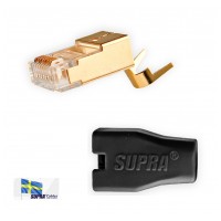 SUPRA  RJ45 CAT 8 MALE ETHERNET PLUG