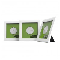 Glorious Vinyl Frame Set 7" White