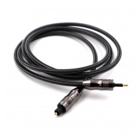 cable4 GREY Optilink MINIJACK-TOS (B-STOCK / 100€ stav / 24 mesiacov záruka)