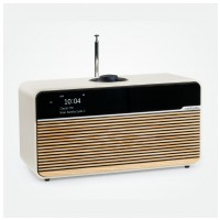Ruark Audio R2 Mk4 Světlý krémový lak s jasanovou mřížkou
