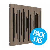 Vicoustic VicPattern Ultra Wavewood Brown Oak, pack 3 ks