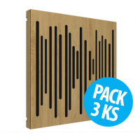 Vicoustic VicPattern Ultra Wavewood Natural Oak, pack 3 ks
