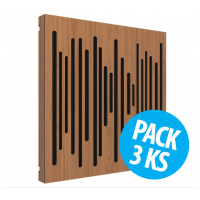 Vicoustic VicPattern Ultra Wavewood Locarno Cherry, pack 3 ks