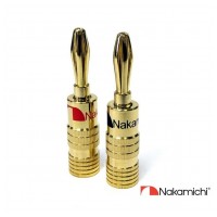 Nakamichi Banana Plugs N0534 Gold