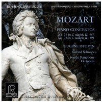 VINYL MOZART, WOLFGANG AMADEUS CONCERTOS NO.21 & 24 2LP 45 RPM