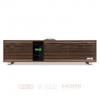 Ruark Audio R410  Fused walnut veneer cabinet and grille