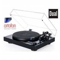 Dual CS 618Q + Ortofon 2M BLUE Piano black