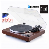 Dual CS 529 Walnut + Ortofon 2M BLUE