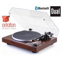 Dual CS 529 Walnut + Ortofon QUINTET RED