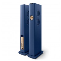 KEF LS60 Wireless Titanium Royal Blue