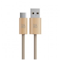 Bang & Olufsen BeoPlay H95 Fabric charging cable  Gold Tone