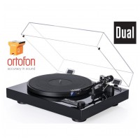 Dual CS 618Q + Ortofon QUINTET BRONZE Piano black