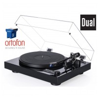 Dual CS 618Q + Ortofon QUINTET BLUE Piano black