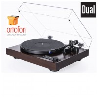 Dual CS 618Q + Ortofon QUINTET BRONZE Walnut