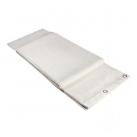 Adam Hall Akustický záves MOLTON 500 4x3 m bílý