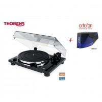 Thorens TD 201 Black + Ortofon 2M BLUE Piano black