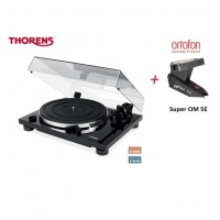 Thorens TD 201 Black + Ortofon Super OM 5E Piano black