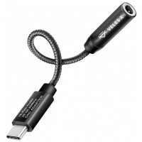 Veles-X Hi-Res DAC audio adapter 384kHz/32bit stereo USB-C to 3.5mm jack