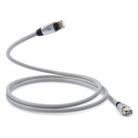 QED Performance Ethernet – síťový kabel CAT 6 FTP pro HiFi streaming 0,75 m