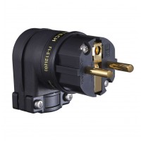 Furutech FI-E12L(G) – úhlová síťová zástrčka