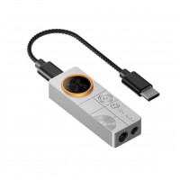 Fosi Audio DS3 přenosný sluchátkový DAC Stříbrná