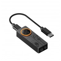 Fosi Audio DS3 přenosný sluchátkový DAC Černá