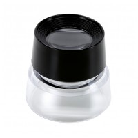 Dynavox Stolní lupa 10× / 46 mm s akrylovou základnou