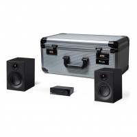 ProJect TRAVEL SET - Praktický audio systém v cestovním / dárkovém balení Černá