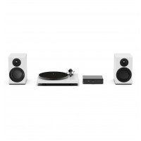 ProJect Colourful Audio System E - All-in-one Hi-Fi systém s gramofonem Satin White