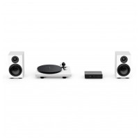 ProJect Colourful Audio System 2 - All-in-one Hi-Fi systém s gramofonem Satin White