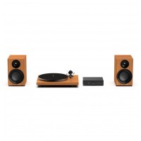 ProJect Colourful Audio System E - All-in-one Hi-Fi systém s gramofonem Walnut