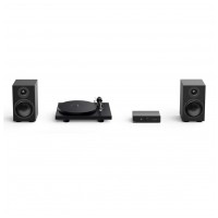 ProJect Colourful Audio System 2 - All-in-one Hi-Fi systém s gramofonem Satin Black