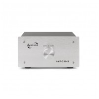 Dynavox AMP-S MKII přepínač zesilovačů a reproduktorů Stříbrný