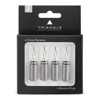 Triangle BP400 konektor banánik (set 4 kusy)