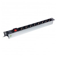 Dynavox Blanko 19" racková napájecí lišta 8× Schuko 3 500 W / 16 A