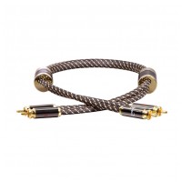 Dynavox Black Line tereo RCA / cinch kabel 1 m