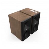 Klipsch The Fives II – aktivní Hi-Fi reproduktory s Dolby Atmos, HDMI 2.1 a streamingem ořech