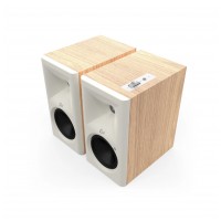 Klipsch The Fives II – aktivní Hi-Fi reproduktory s Dolby Atmos, HDMI 2.1 a streamingem červený dub