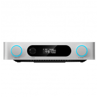 FiiO AIR AMP – streamingový integrovaný zosilňovač 2 × 120 W Strieborná